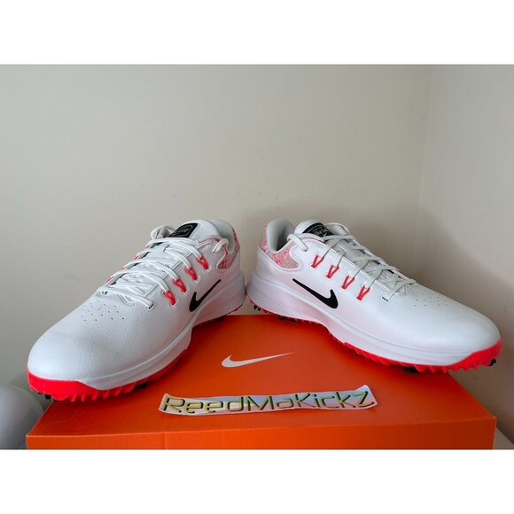 Nike Victory Pro 4 Golf White Pink Bloom Masters Mens IM3485 100 - Picture 4 of 6